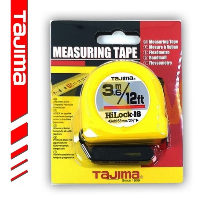 TAJIMA METERAN HILOCK 3,6M tajima original promo