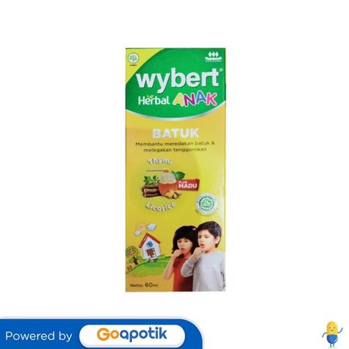 

Wybert Herbal Anak Batuk 60 Ml Botol