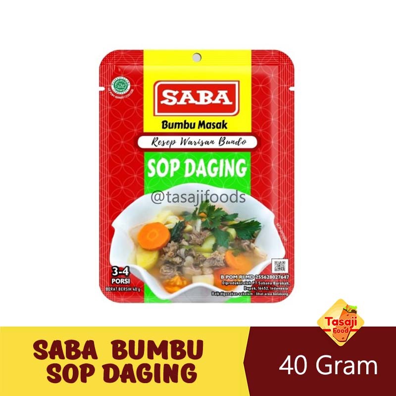 

Saba Resep Warisan Bundo Bumbu Sop Daging 40gr