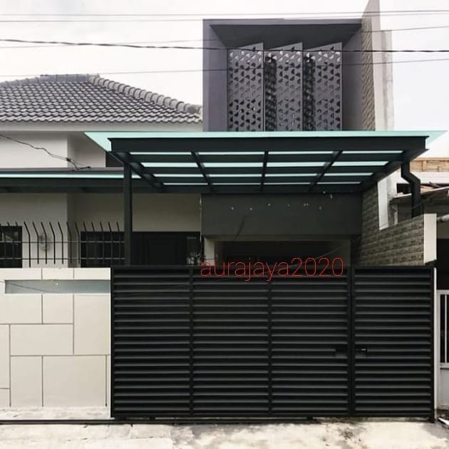 pagar minimalis modern/pagar besi