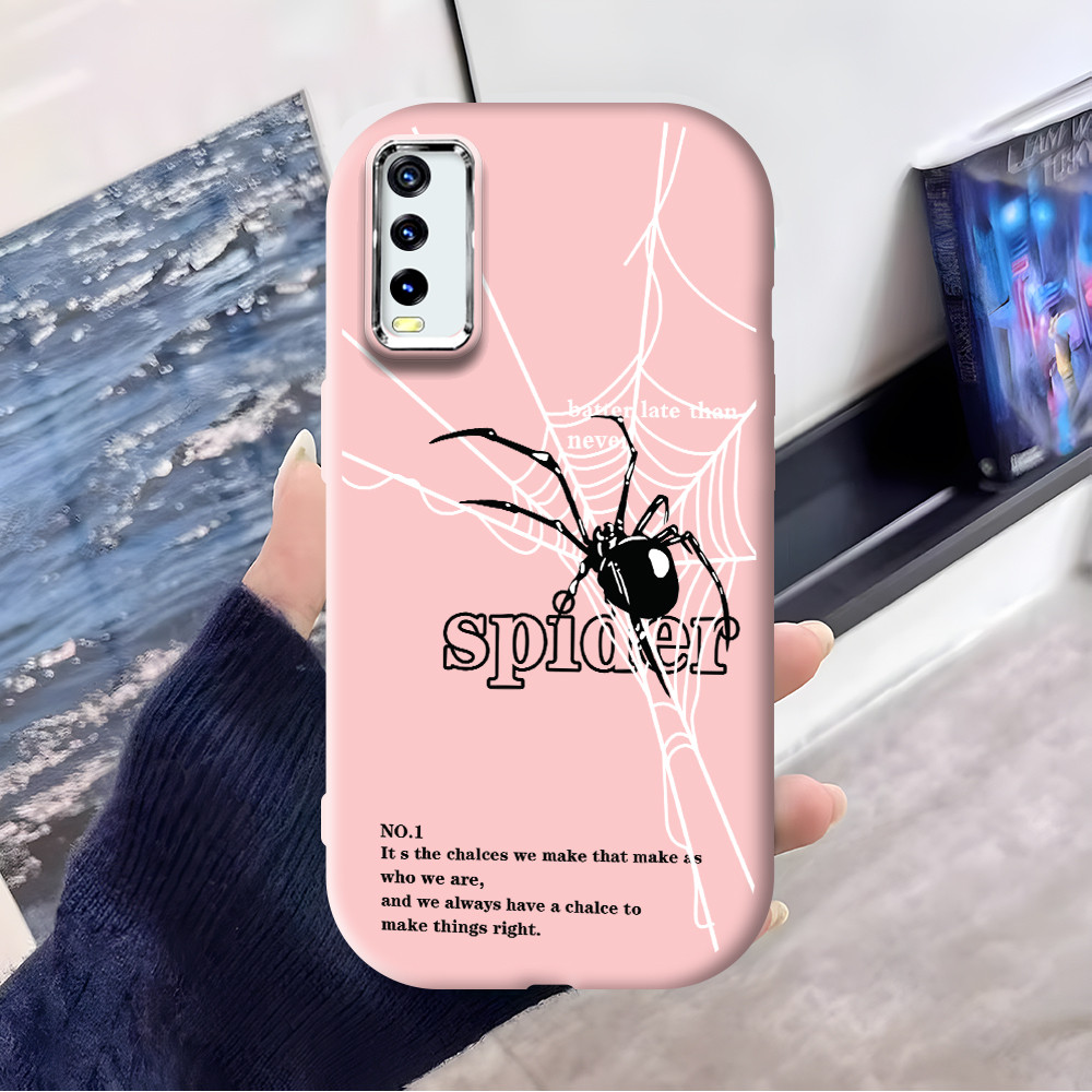 Vivo Y20i Y20S Y12S Y20 2021 Y20SG Y12A Phone Case Softcase Casing Hp Kesing Soft Cassing Spider 471