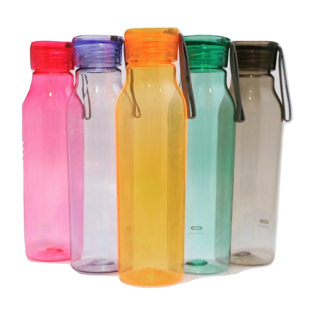 Botol Minum Transparan Polos 600ml (H017)