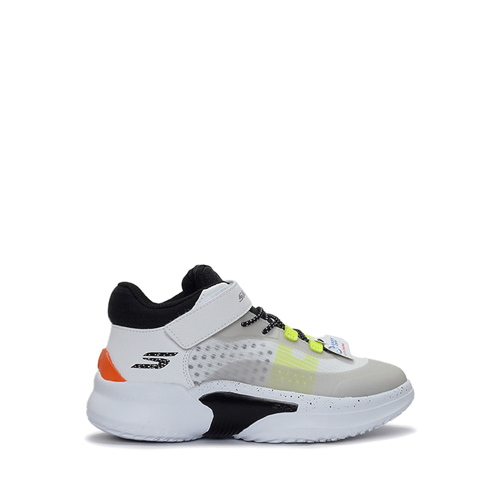 Skechers Skx Court Hype Boy's Shoes - White