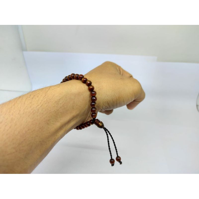 IMDAHANDICRAFT Gelang tasbih tali arus akar bahar aksesoris gelang asli