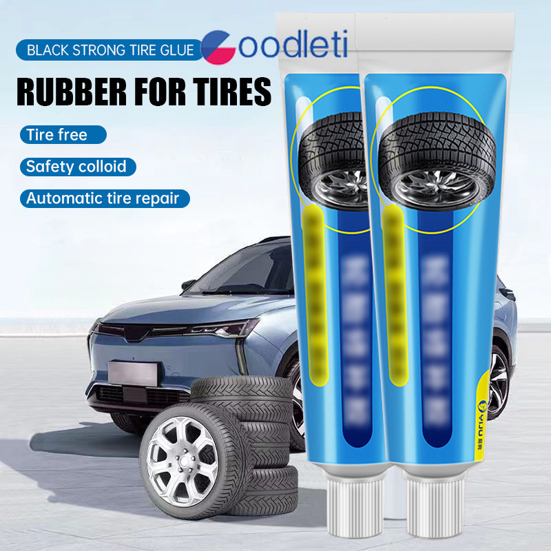 30ml Lem Tambal Ban Mobil Sepeda Motor Anti Bocor / Lem Ban Luar Mobil Sobek / Tire Glue Repair Tamb