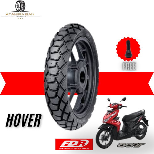 BAN FDR RING 14 80/90 90/90 90/80 100/80 120/70 HOVER SATUAN/SEPASANG BAN TUBELES MOTOR MATIC