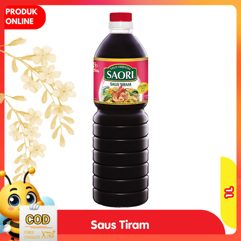 

Saori Saus Oriental Saus Tiram Botol 1 L