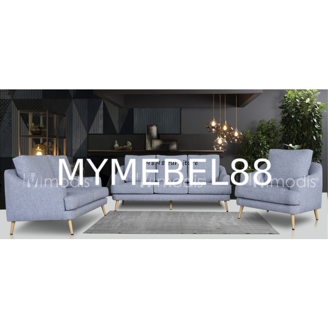 [MYMEBEL88] Termurah Sofa Tamu Modis Tipe Elegante - Sofa Fullset 321 Bergaransi - Medan