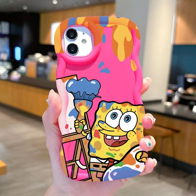 Softcase For Samsung J7 Prime F04 F12 F23 On7 2016 Soft Case Cartoon SpongeBob SquarePants Silicone 