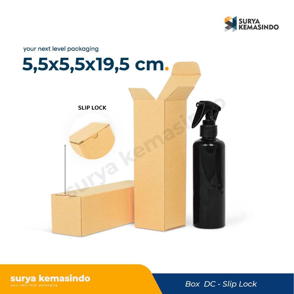

Box 5,5x5,5x19,5 Kardus/boxpayung/boxtumbler/Kardusmini/Karduskecil/Boxkecil/Karton/Kartonmini/Kemasan/Hampers/Gift/sliplock/Tinggi19