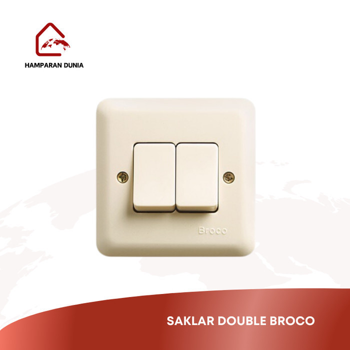 SAKLAR DOUBLE BROCO - BROCO SAKLAR