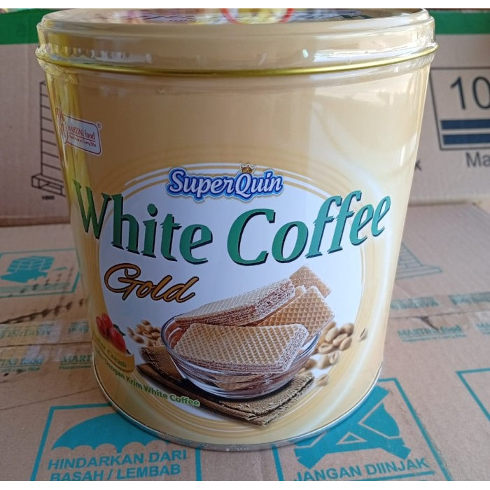 

SUPER QUIN White coffe Gold 1 Karton 6 Kaleng