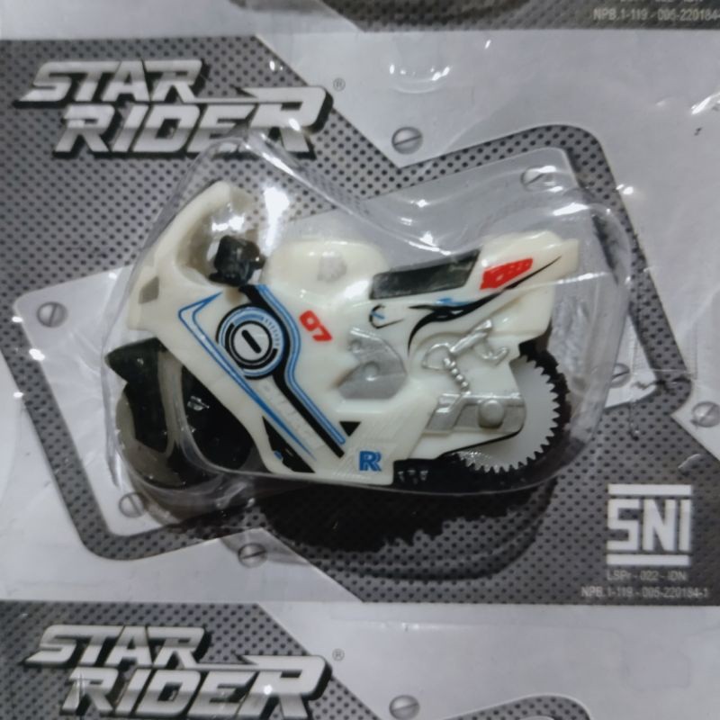 Mainan motor star raider/moto GP kecil