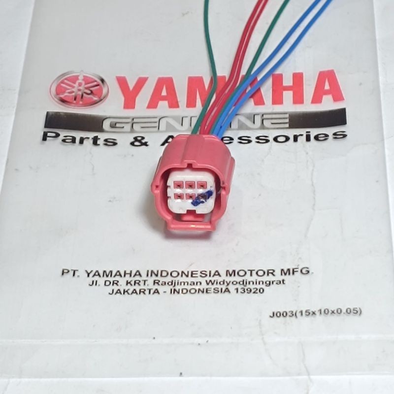 Soket socket CCU Yamaha Nmax New Aerox pin 6 original
