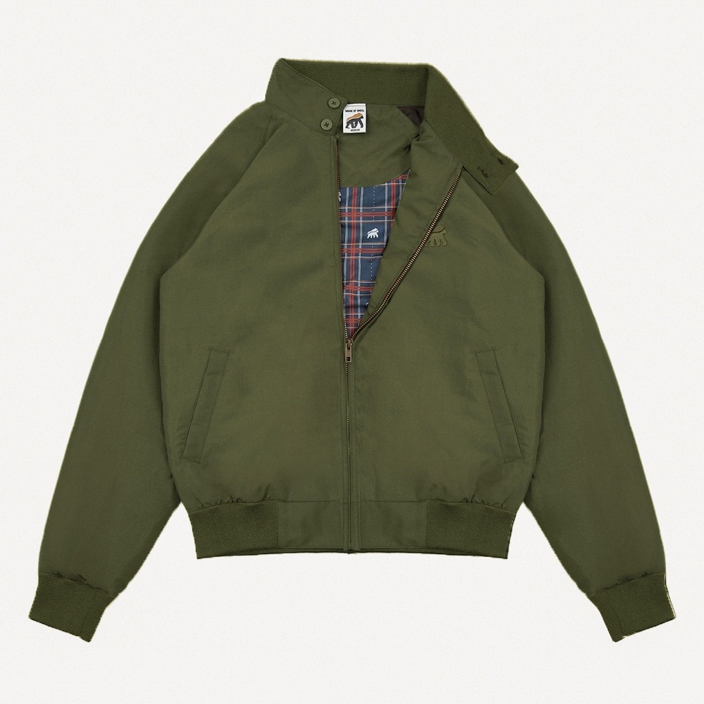 House of Smith Jaket Harrington Pria - Hangor Olive #3 - Harrington Jacket