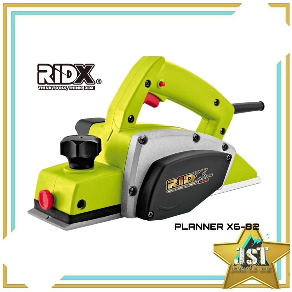 MESIN PLANER / SERUT KAYU/PASAH/ RIDX ELECTRIC PLANER 600 WATT X6 - 82