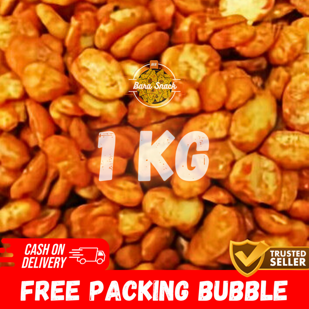 

[ 1KG ] Kacang Koro Kupas Balado Cap Jaipong / Camilan Snack Kiloan Murah -B