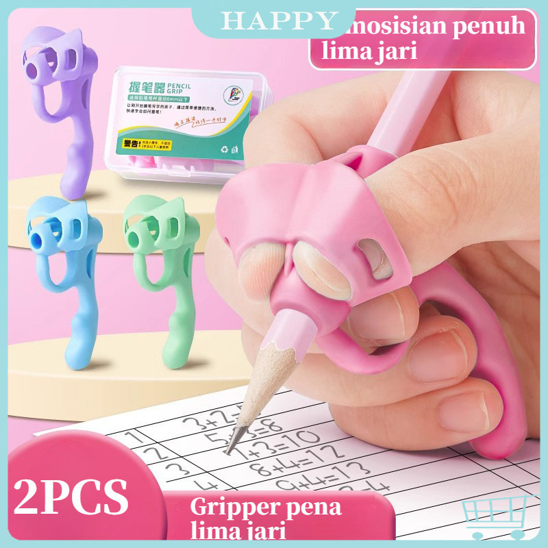 

[ COD✅Ready] Ready Writing Grip Pencil Holder / Pensil Grip Alat Bantu Tulis Anak