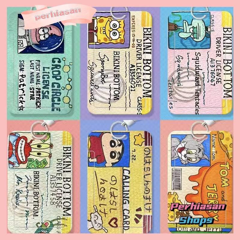 

【Diskon Lebaran】ID CARD HOLDER MOTIF KAWAII TEMPAT KARTU PHOTOCARD PHOTO CARD Dilengkapi Dengan Tali Tangan Berkualitas Tinggi Mendukung Diskon Untuk Pembelian Grosir,Foto Identitas Para Tokoh Kartun
