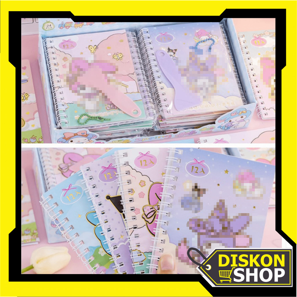 

Diskon Shop - 6605 Paket Stiker 12 Lembar / Karakter Menggemaskan