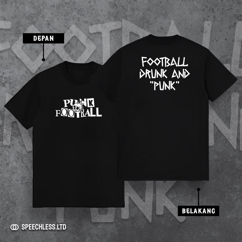 Kaos Distro Football Tshirt Punk Football
