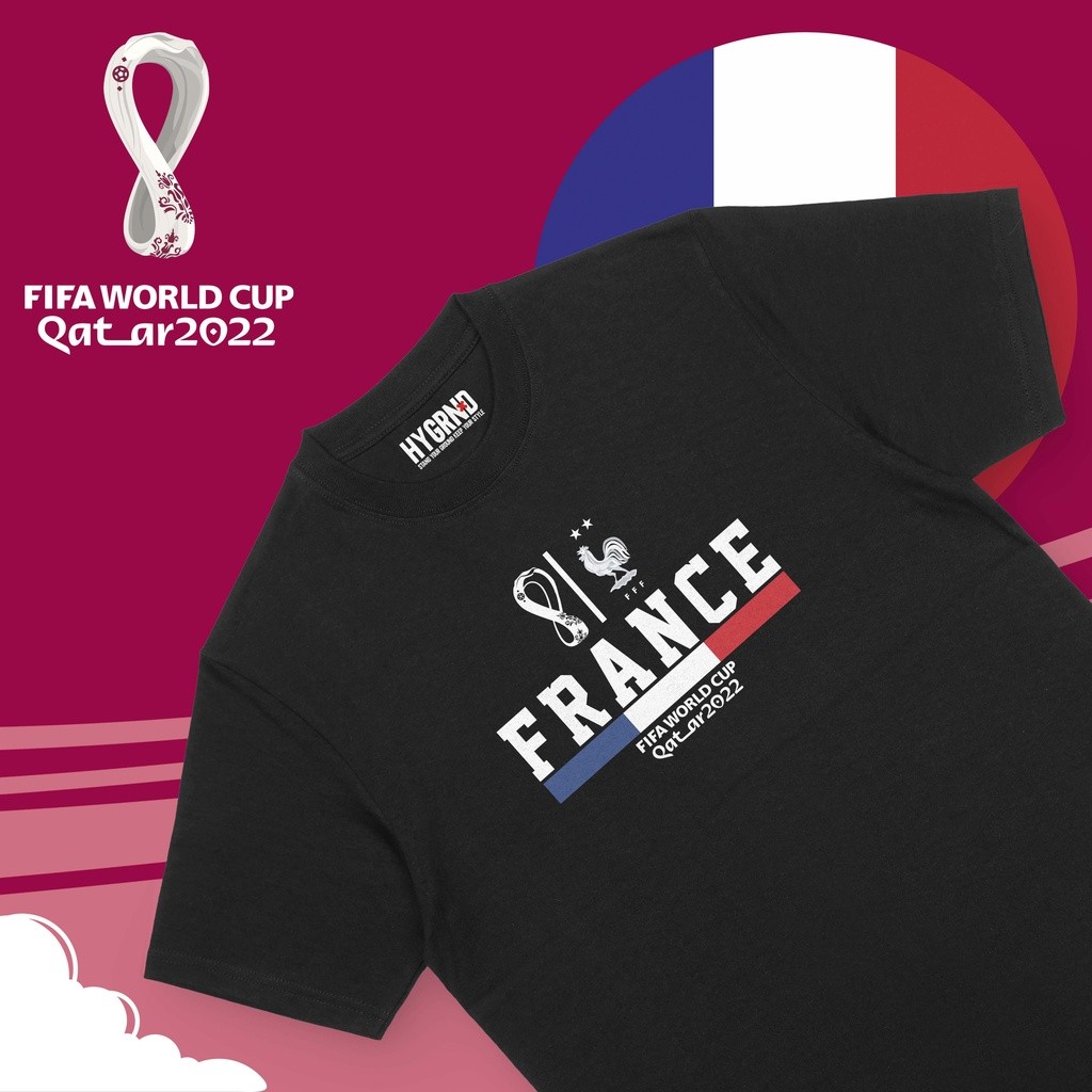 Kaos Piala Dunia "France" - FIFA World Cup Qatar 2022/Prancis/Timnas Prancis