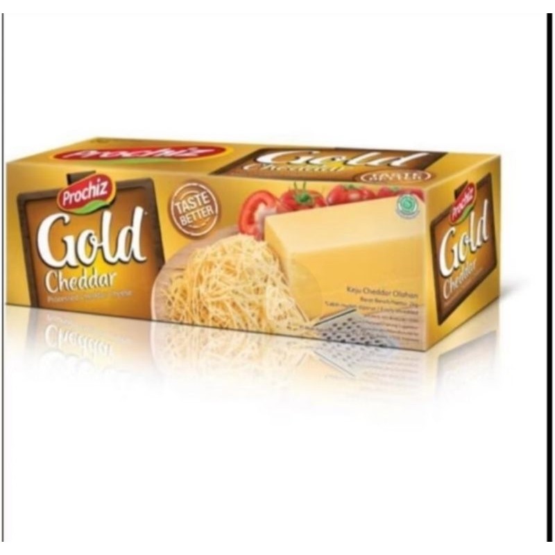 

Keju Prochiz Gold Cheddar 2kg / Calf Mentari Cheddar 2kg