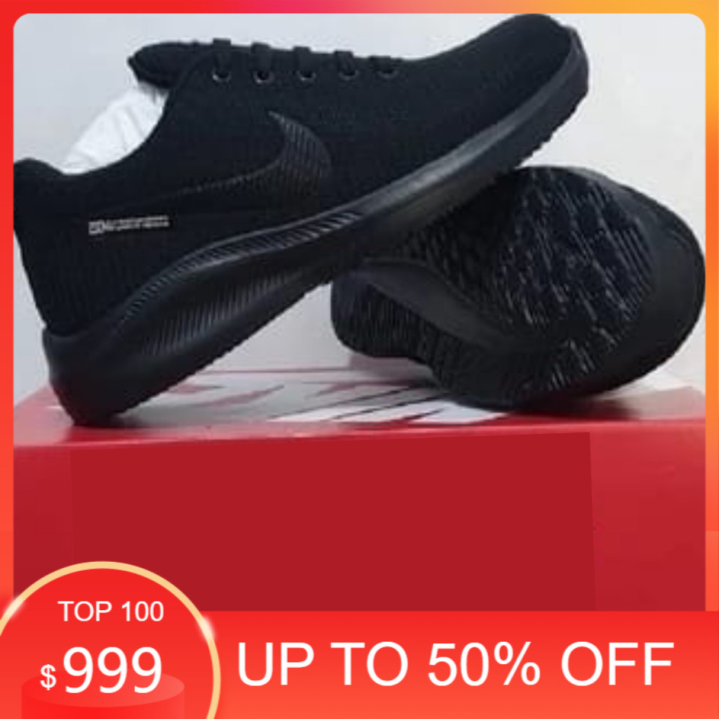 SEPATU SEKOLAH ANAK HITAM POLOS NIKE- PRIA WANITA