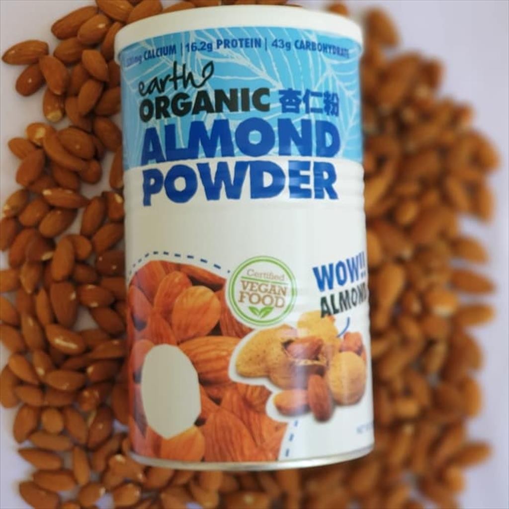 

Earth Organic Almond powder Minuman Susu Almon Bubuk ( 500gr )