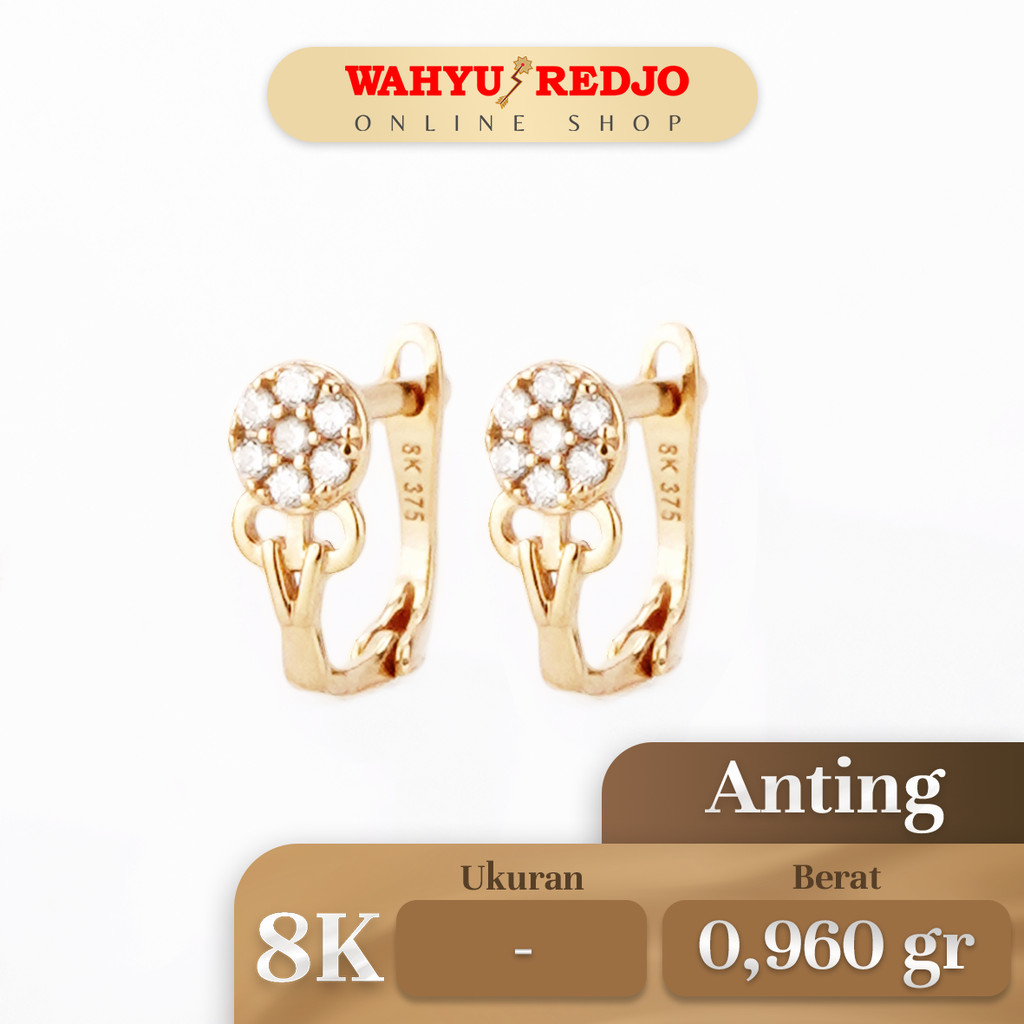 Anting-Anting Emas 8K Wahyu Redjo AN-8K-27124268