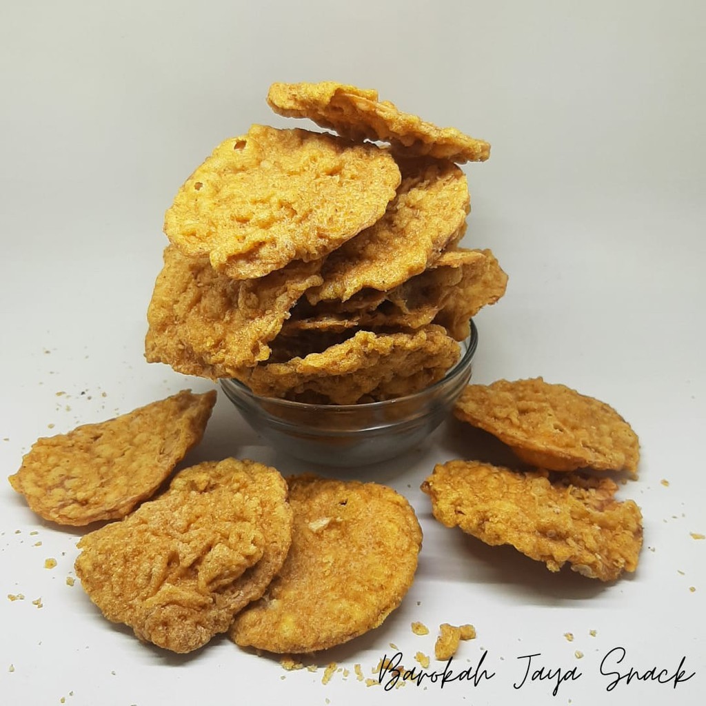 

Keripik Tempe Goreng Original & Manis Pedas 500gram / Oleh-Oleh Khas Bandung - Mang Meser