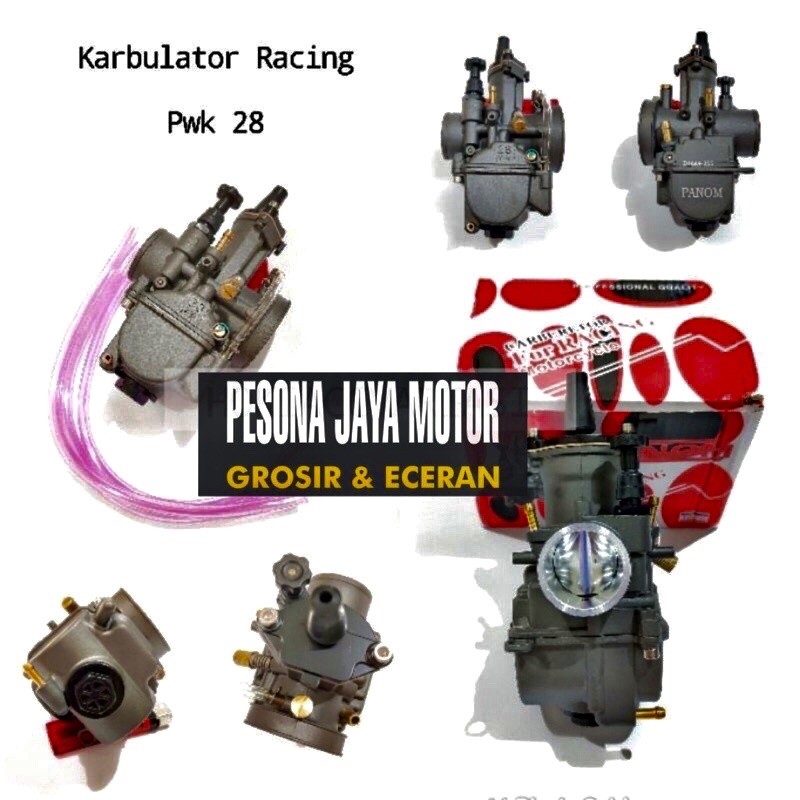 JARI.STORE Karburator Pwk Karbu Pwk 28 Black Series & Silver Panom Original