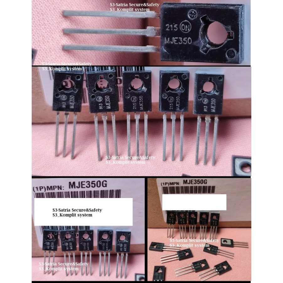 MJE350 ON MJE350G JE350G JE350 G 350 KSE KSE350