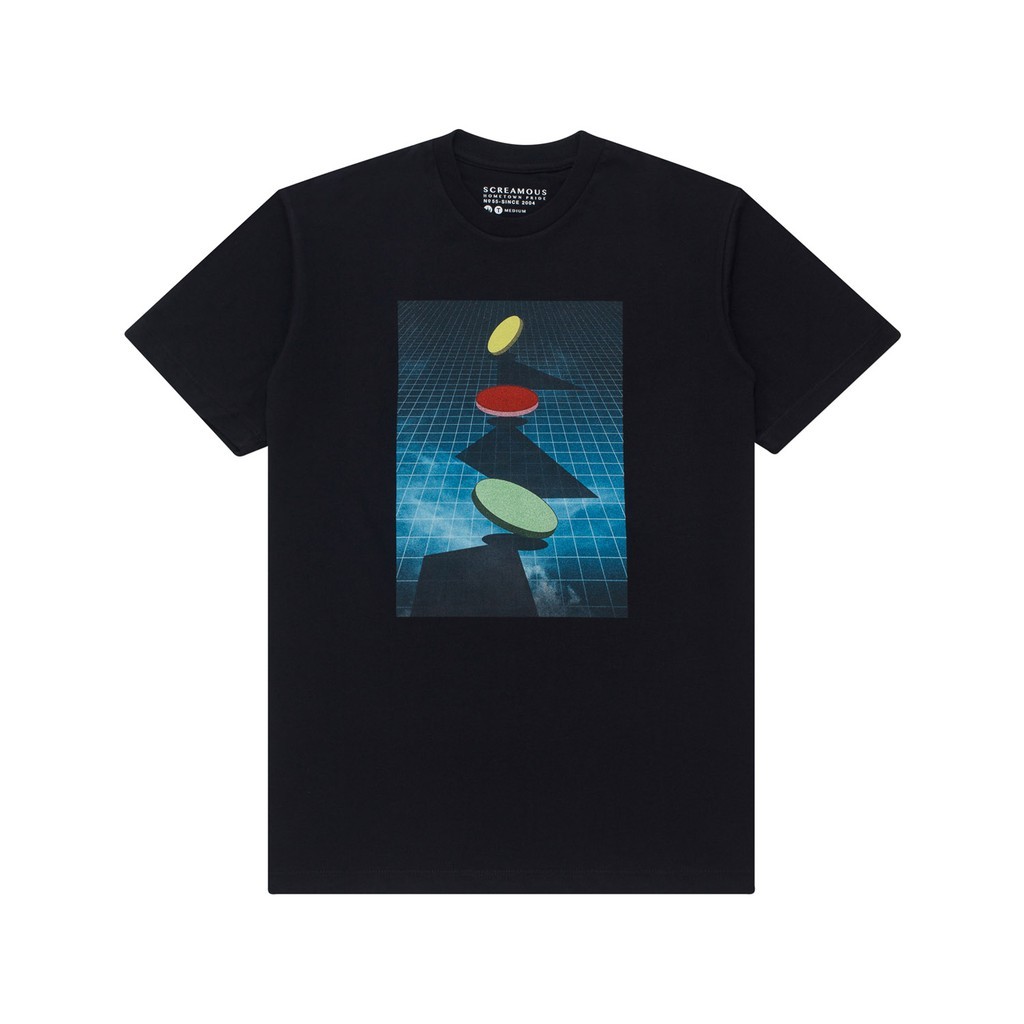 Screamous T-Shirt SCREAMOUS FLOATING BLACK