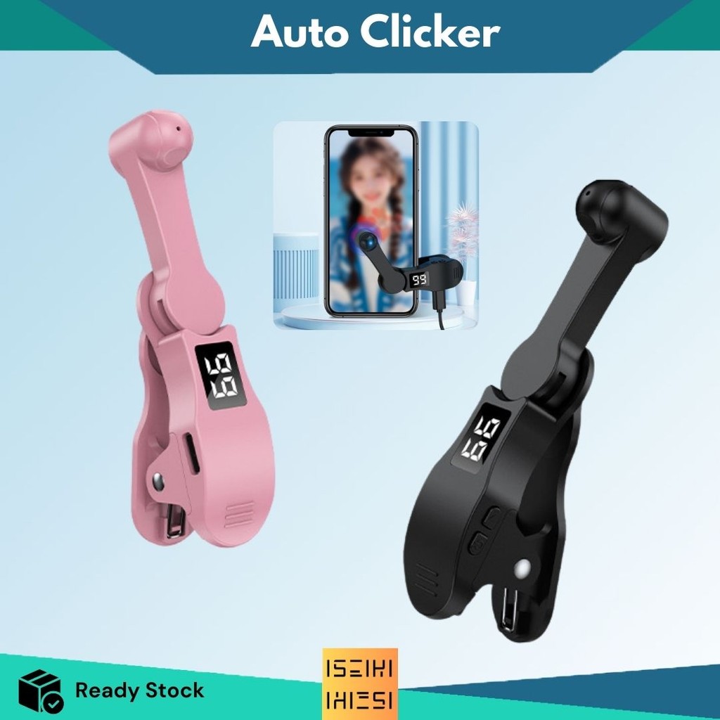 Smart Screen LED Auto Clickers Alat Tap Tap Layar Untuk Live Multifungsi Klik Otomatis