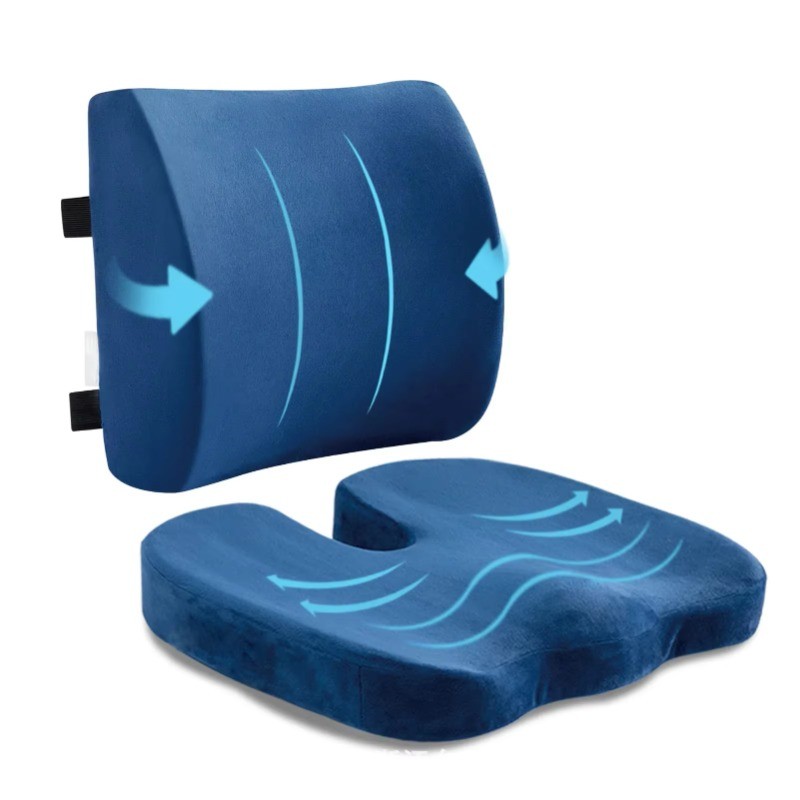 Car cushion memory foam office ergonomics seat  beauty hip seat  seat cushion cushion  back