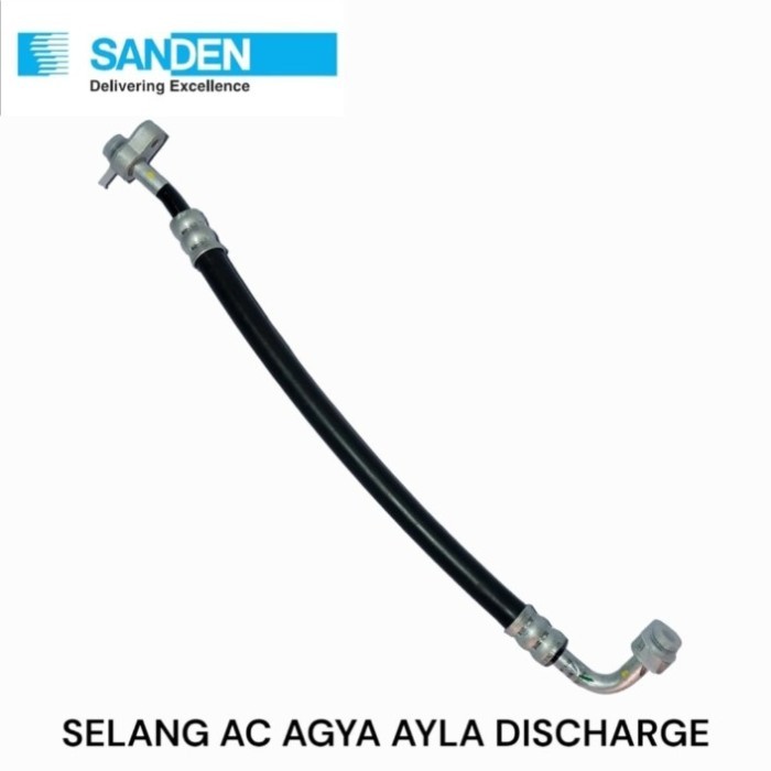 Selang AC 1/2 Hose Pipa Discharge Toyota Agya A Daihatsu Ayla Agya Ayla 1.0 cc 1000 cc Asli sanden o