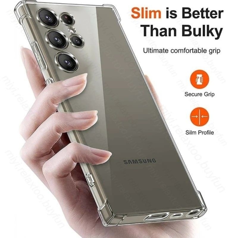 CASE SAMSUNG S24 / S24 PLUS / S24 ULTRA Soft Case Anticrack Airbag - SAM S24