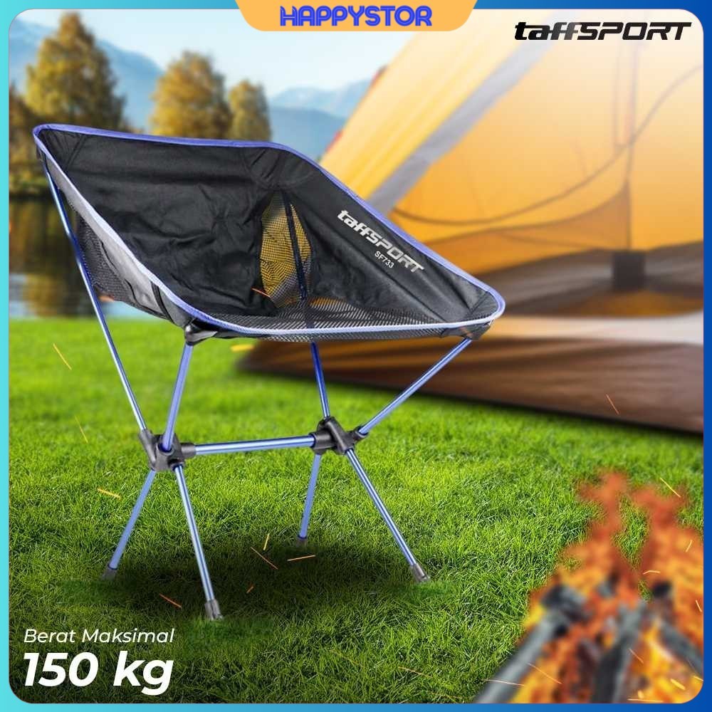 TaffSPORT Kursi Lipat Memancing Folding Fishing Chair - SF733