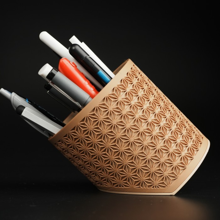 

Pen Desk Organizer Kumiko Style Set