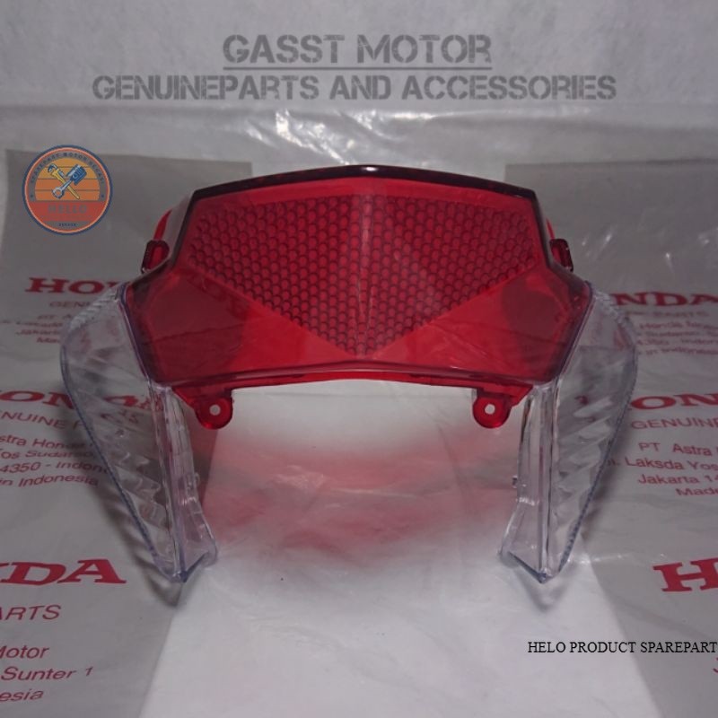 Mika Kaca lampu setop Lampu belakang Vario 125 old th 2012-2015