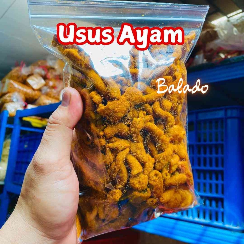 

KRIPIK USUS CRISPY ANEKA RASA 1 KG Food Cemilan - ORIGINAL