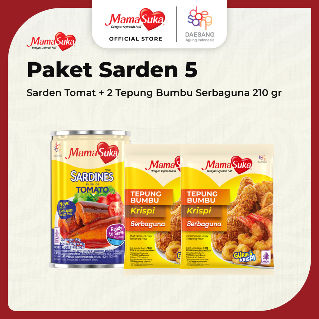 

MamaSuka - Paket Sarden 5