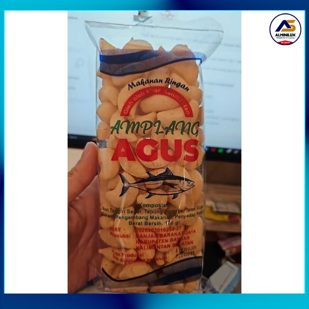 

AMPLANG AGUS KRUPUK KUKU MACAN IKAN TENGIRI KHAS KALIMANTAN