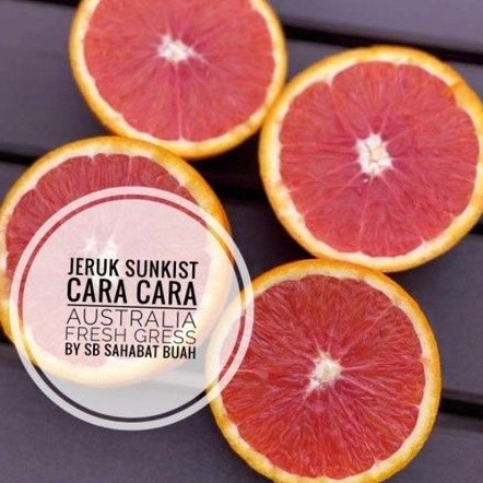 

BUAH JERUK SUNKIS / SANKIS CARA CARA AUSTRALIA RED NAVEL 1KG ud buah tiga saudara