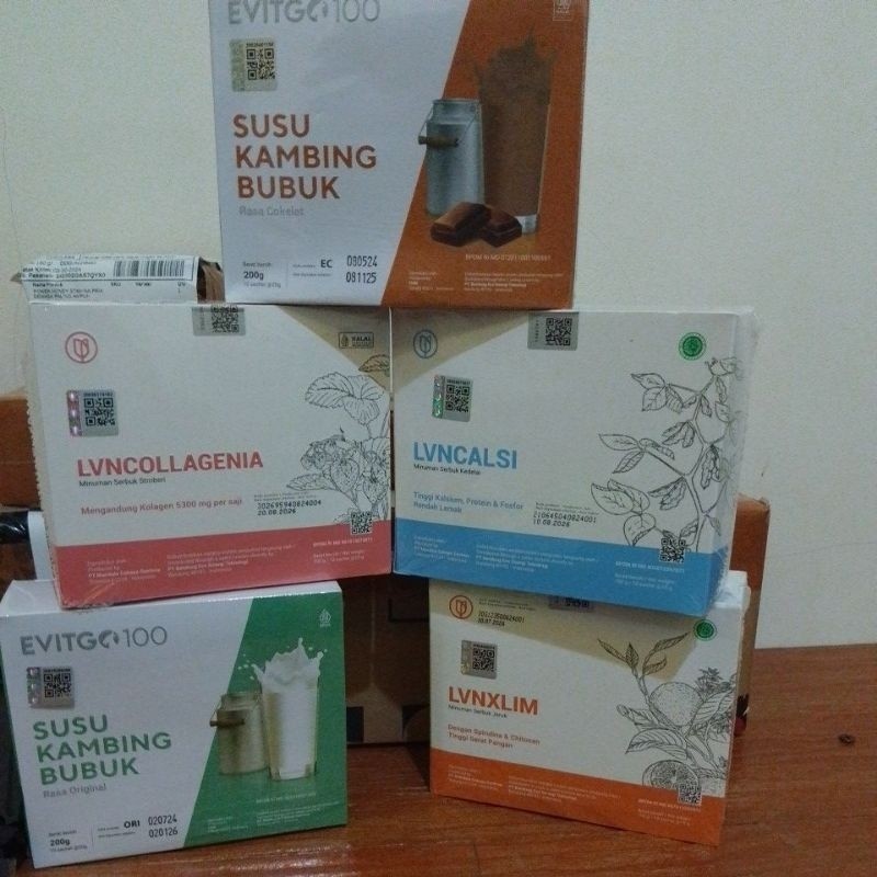 

Variasi Herbal Best ( Collagenia, Calsi, XLIM, Susu Kambing Evitgo )