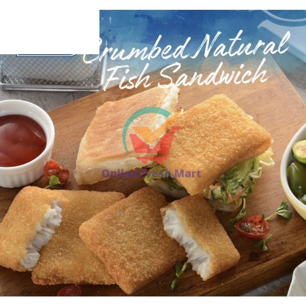

Crumbed Fish Sandwich Pacific West 1Kg (KHUSUS INSTANT) - Online Fresh Mart Denpasar