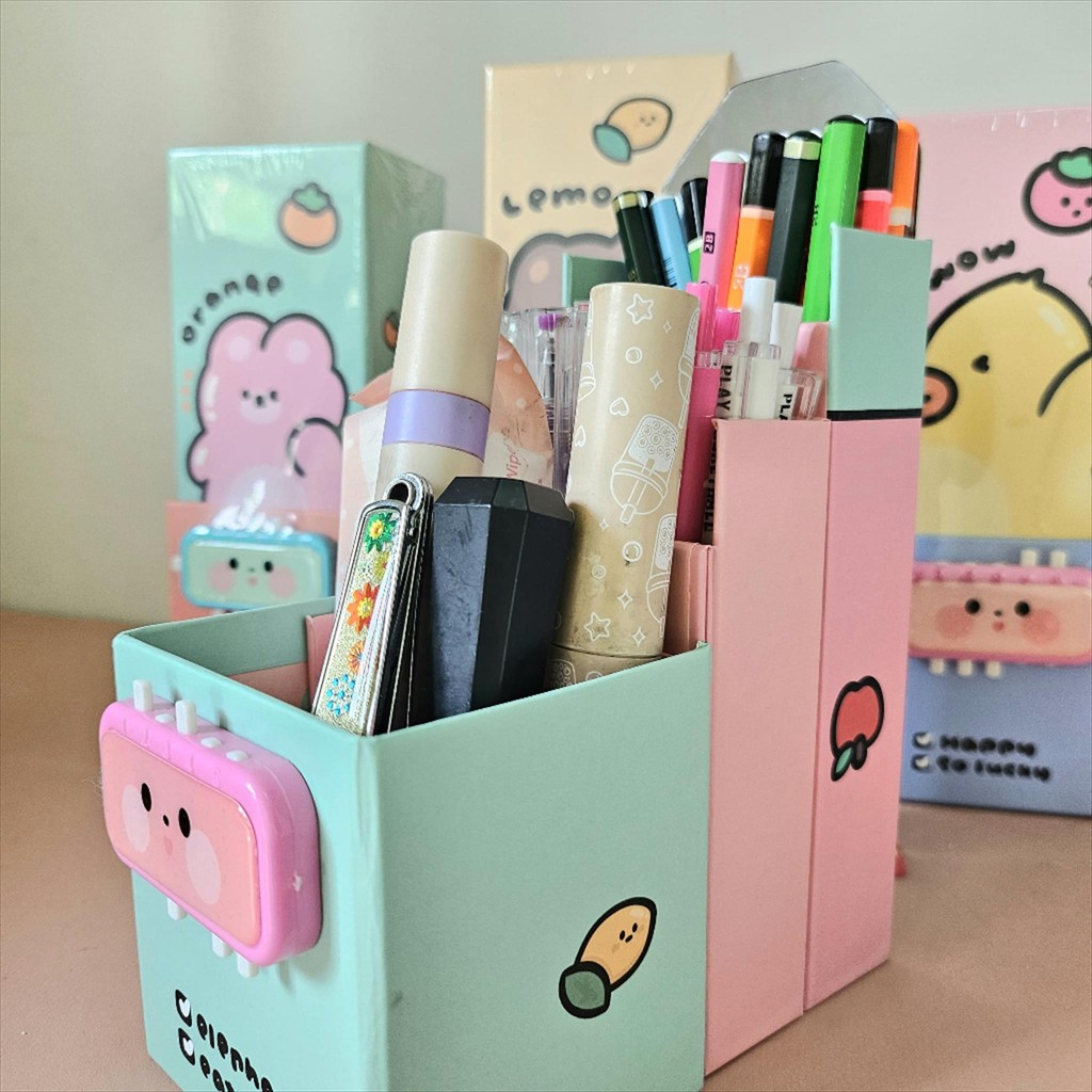 

(passcode) wow kotak tepak tempat pensil alat tulis pencil stationary case dengan kunci pin pasword passcode bentuk lemari 2 fungsi kotak pensil motive gambar karakter kartun lucu untuk anak laki laki cowok perempuan