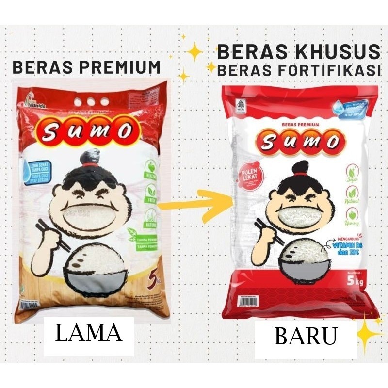 

BERAS SUMO MERAH 5KG 10KG / BERAS SUMO 5 KG 10 KG KUNING / BERAS SUMO HIJAU 5KG 10KG