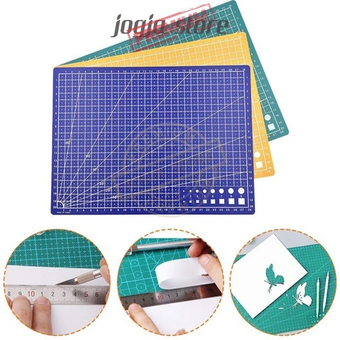 

Cutting Mat A4 Premium /Cutting Board /Alas Potong Kertas PVC Paper A4